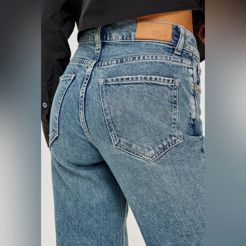 Rails NWT Topanga High Rise Straight Jeans - Picture 3 of 13